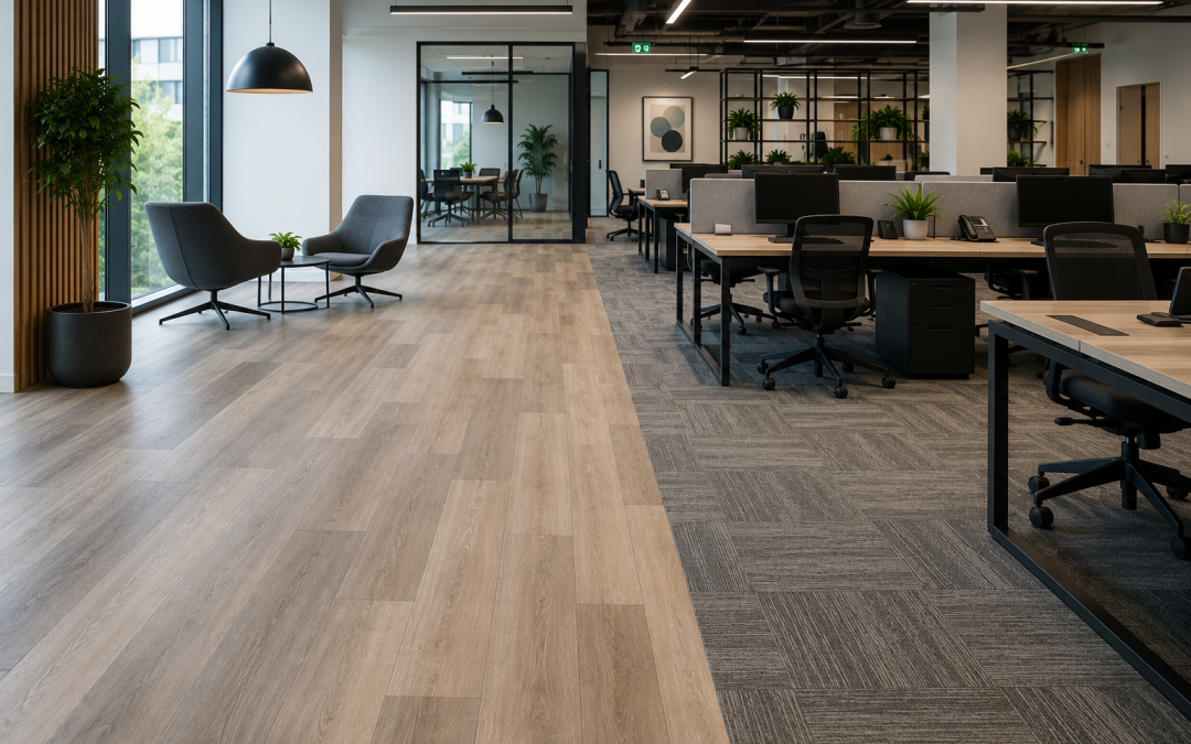 Is Commercial Vinyl Flooring Better Than Carpet in Offices?